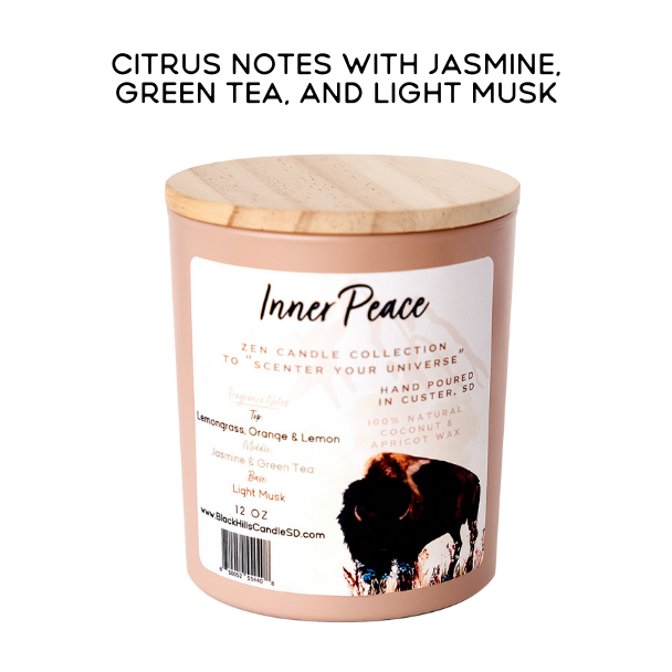 Inner Peace Non-toxic Candle Main image
