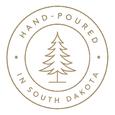 Hand-poured in South Dakota